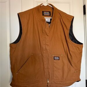 Classic Brown Men's Vest by Big Smith/Walls